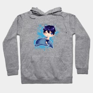 Chibi Haruka Nanase Hoodie